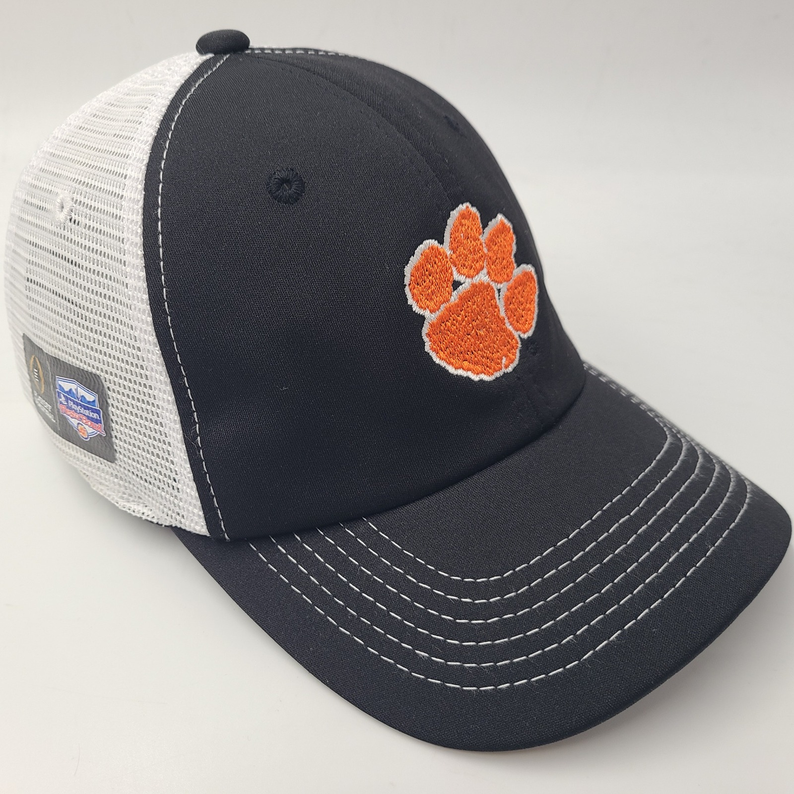 Clemson Tigers Hat Snapback Mesh Top Of The World Black White Ncaa Fiesta Bowl